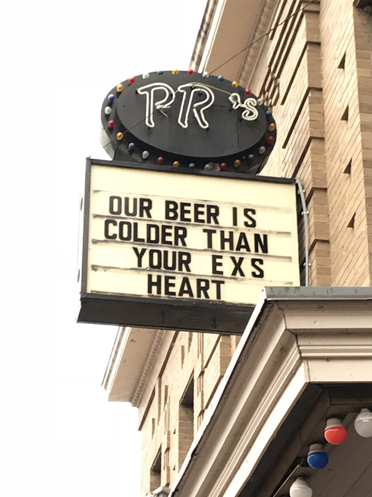 Fort Worth beer advert