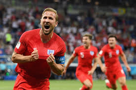 Kane scoring against Tunisia