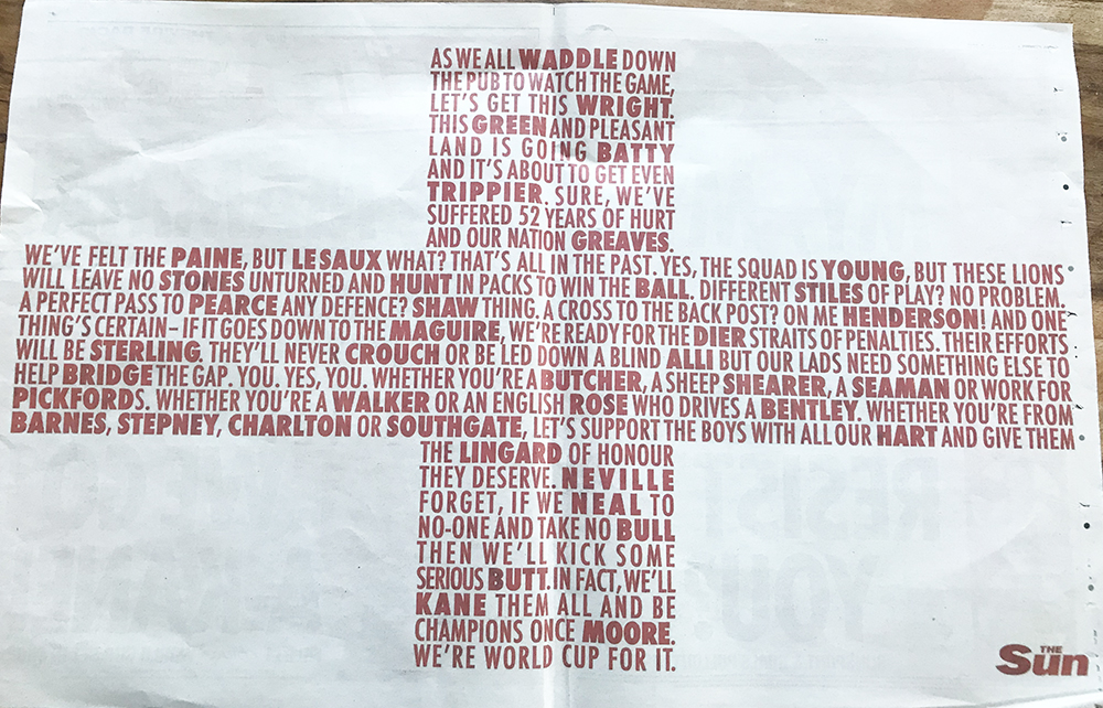 England Football World Cup 