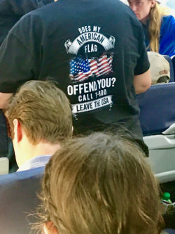 American slogan t-shirt