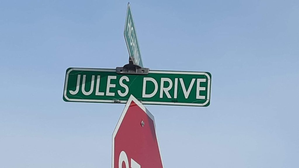 An American Street Sign