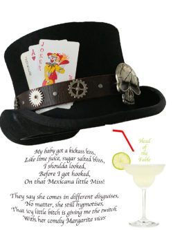 Mad hatter and cocktail