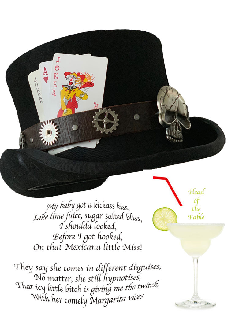 Mad hatter and cocktail