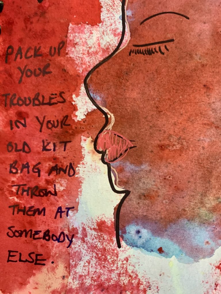 Art journal page