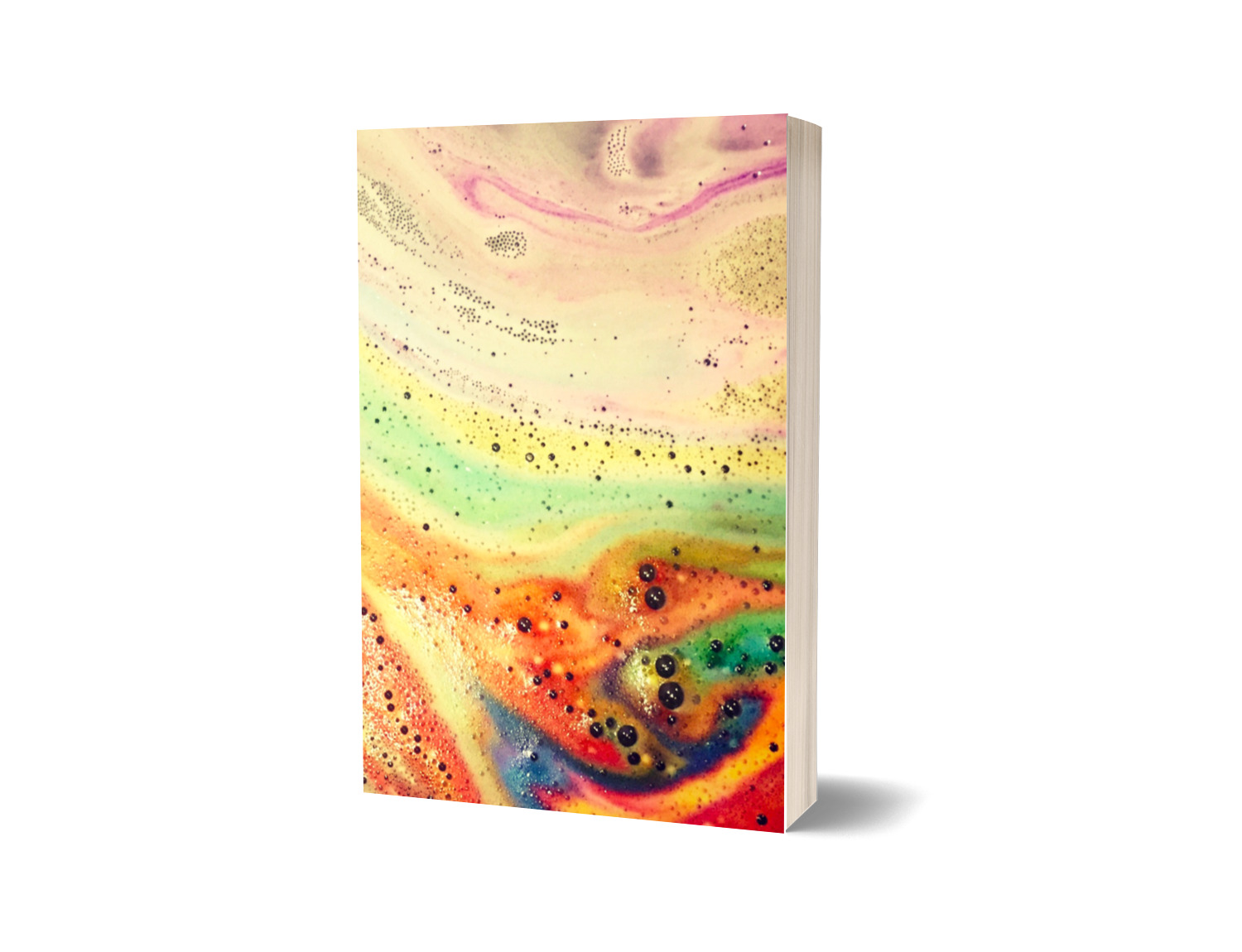 Colourful notebook