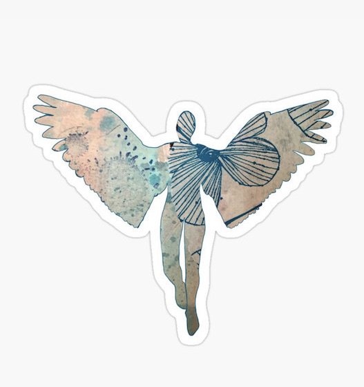 paerflower angel design by jules smith