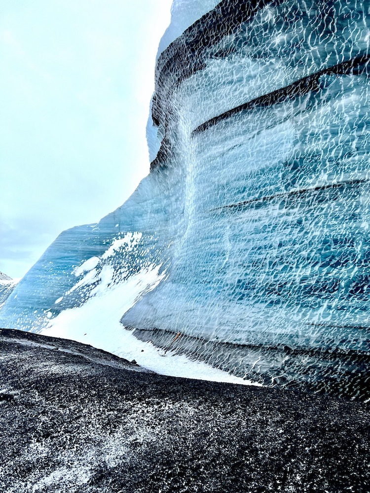ice caves at Katla Iceland