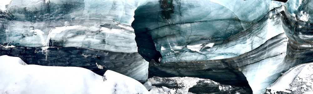 ice caves in Katla Iceland
