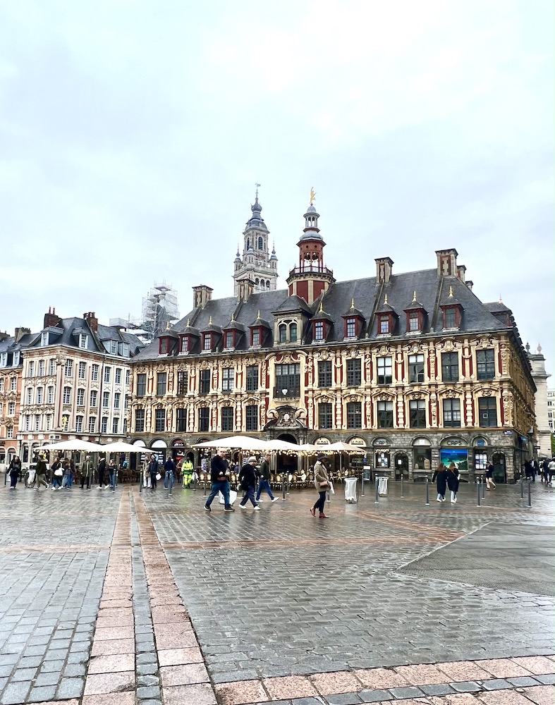 The old stock Exchange in Lille France 