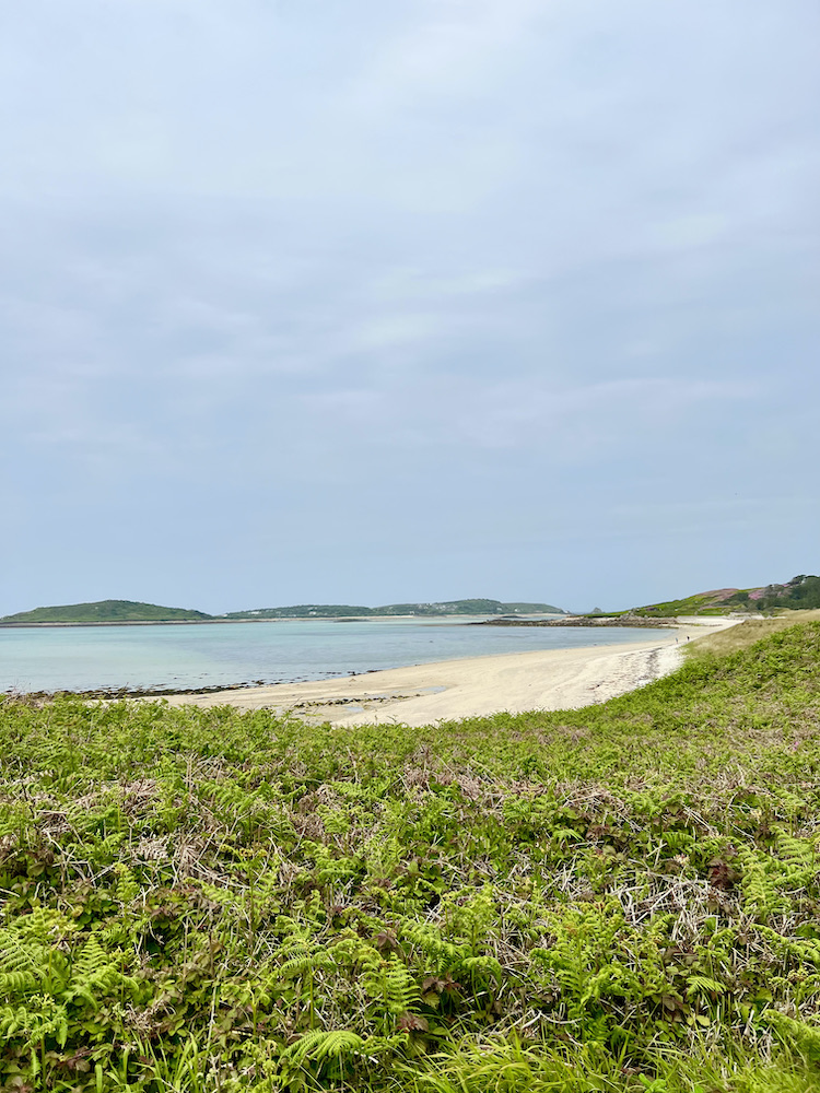 Beach in isles of Scilly 