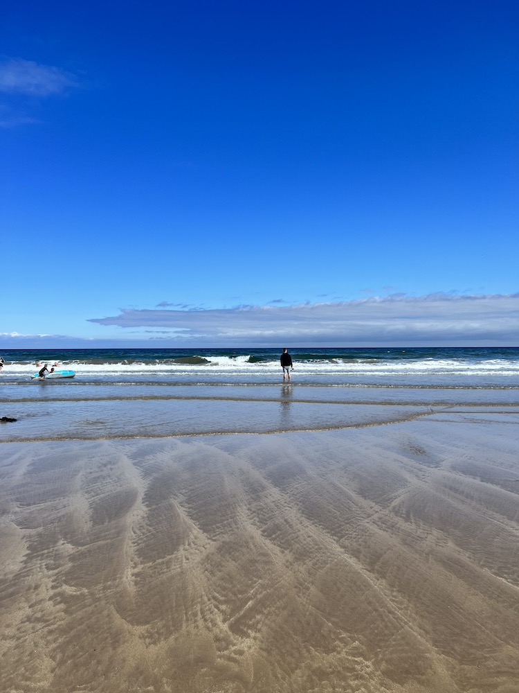 Beach at Banburgh Northumberland