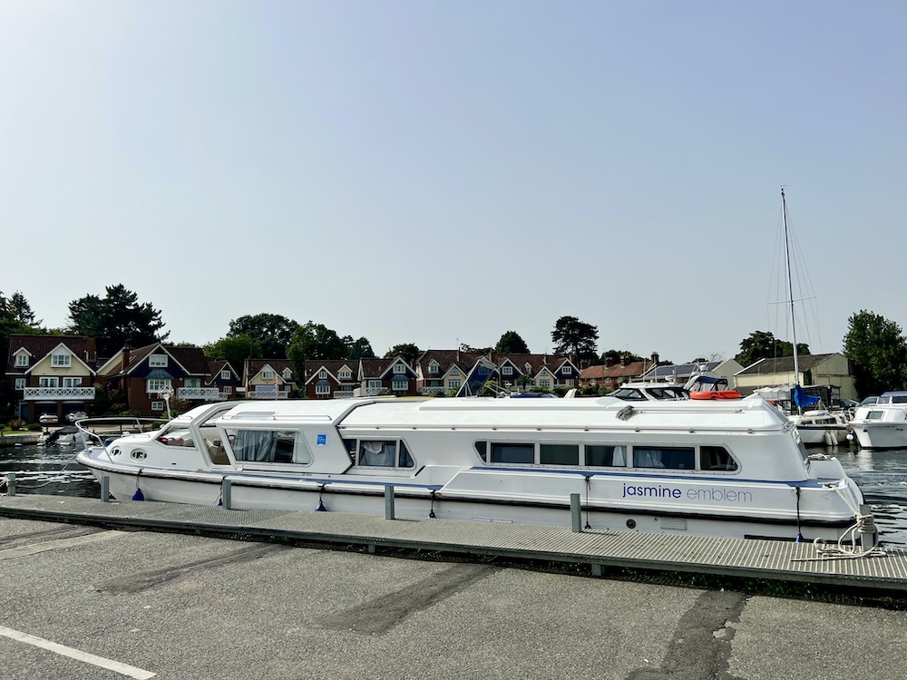 Jasmine 8 berth boat on the Norfolk Broads