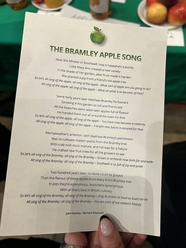 Bramley Apple Song from Southwell